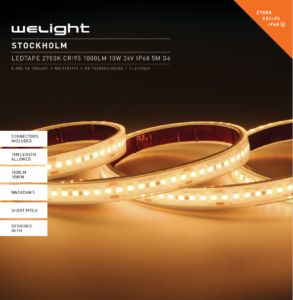 Welight LEDTAPE STOCKHOLM G4